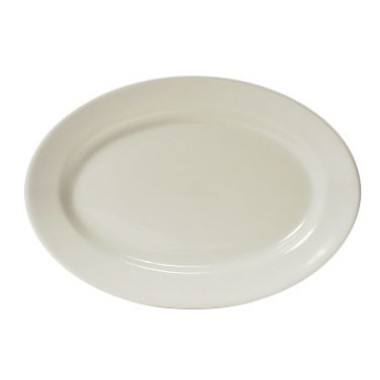 TRE-013- 12" x 8" Platter Eggshell