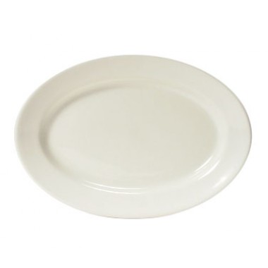 TRE-042- 16" x 11" Platter Eggshell