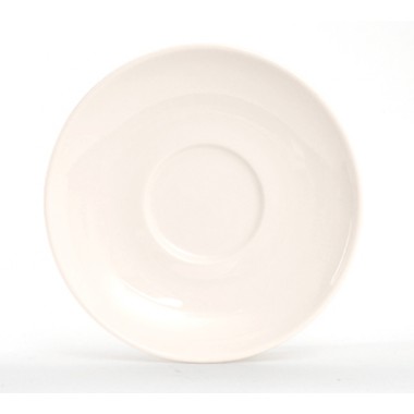 VEE-064- 6-1/2" Saucer Eggshell