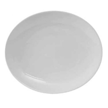 VPH-104- 10" x 9" Platter White