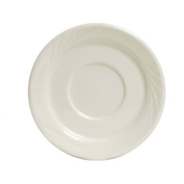 YEE-054- 5-1/2" Saucer Eggshell