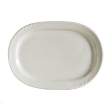 YPH-137- 14" x 10" Platter White