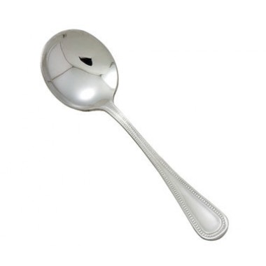 0036-04- Bouillon Spoon Pearl