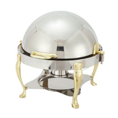 308A- 6 Qt Chafer Roll Top