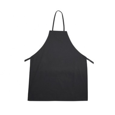 BA-3226BK- Bib Apron Black No Pocket