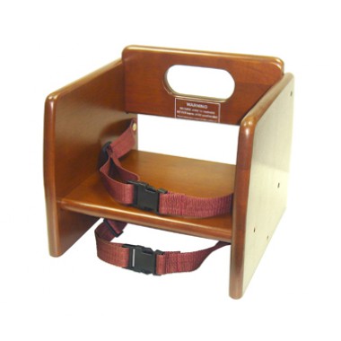 CHB-704- Booster Seat Walnut