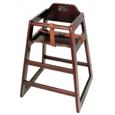 CHH-103- High Chair Mahogany