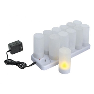 CLR-12S- Flameless Tealight Candle Set