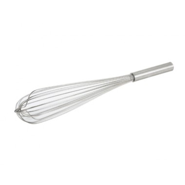 14" French Whip Stainless Steel