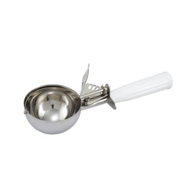 ICD-6- 4-2/3 Oz Ice Cream Disher White