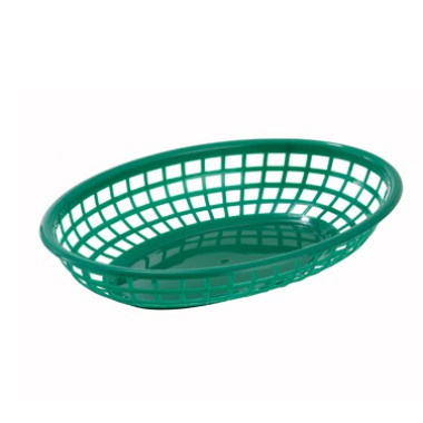 PFB-10G- 9" x 5" Basket Green