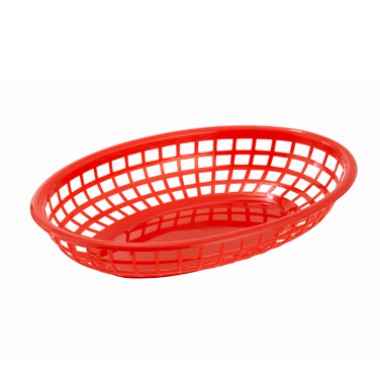PFB-10R- 9" x 5" Basket Red
