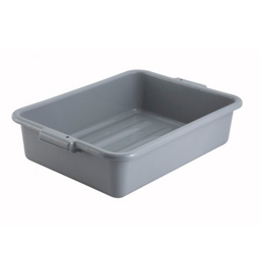 PL-5G- 20" x 15" Dish Box Gray