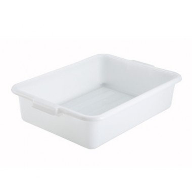 PL-5W- 20" x 15" Dish Box White