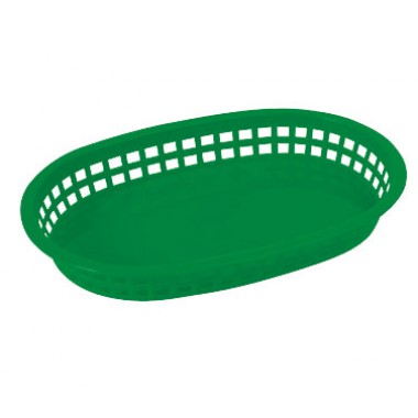 PLB-G- 11" x 7" Platter Basket Green