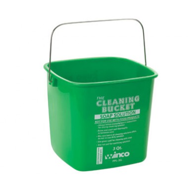 PPL-3G- 3 Qt Cleaning Bucket Green