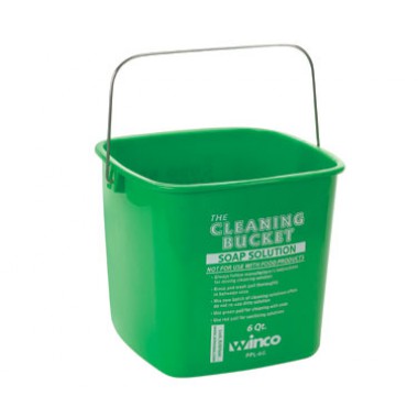 PPL-6G- 6 Qt Cleaning Bucket Green