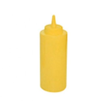 PSB-08Y- 8 Oz Squeeze Bottle Yellow