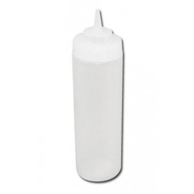 PSW-12- 12 Oz Squeeze Bottle Clear