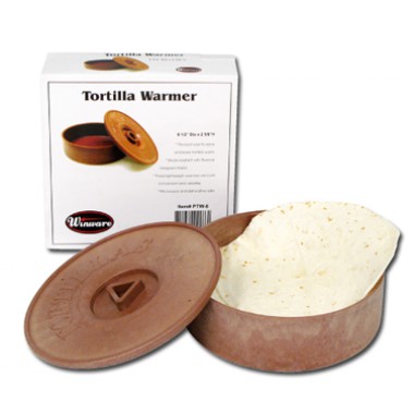 PTW-8- 8-1/2" Tortilla Warmer Brown