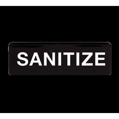 SGN-329- "Sanitize" Sign