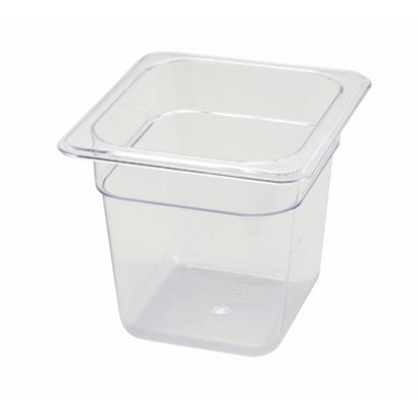 SP7606- 1/6 x 5-1/2" Food Pan Clear