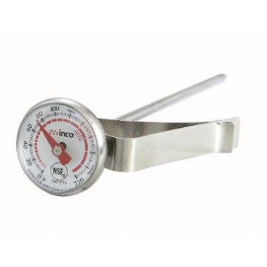 Frothing Thermometer Dial Type 0° To 220° F