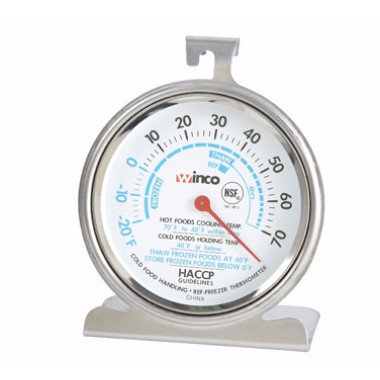 Refrigerator/Freezer Thermometer Dial Type -20° To 70° F