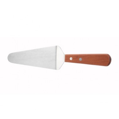 TN166- 5" x 3" Pie Server Wood