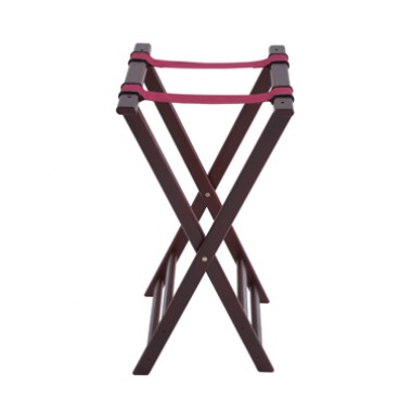 TR-34W- 32" Tray Stand Mahogany