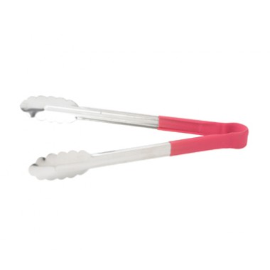 UTPH-9R- 9" Utility Tongs Red