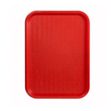 FFT-1418R- 14" x 18" Fast Food Tray Red