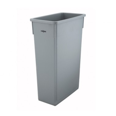PTC-23SG- 23 Gal Trash Can Gray