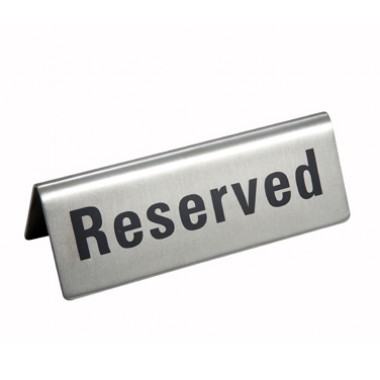 RVS-4- Reserved Sign