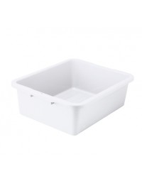 PLW-7W- 21" x 17" Dish Box White