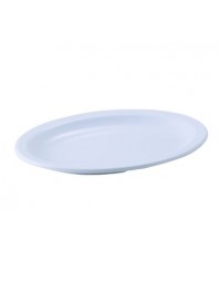 MMPO-96W- 10" x 7" Platter White
