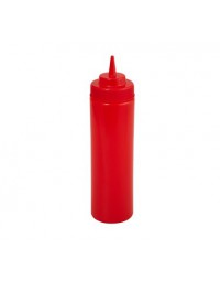 PSW-12R- 12 Oz Squeeze Bottle Red
