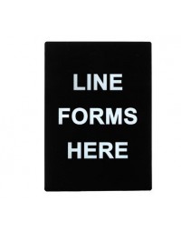SGN-803- Line Here Sign