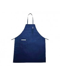 BA-PBL- 33" X 26" Bib Apron Blue