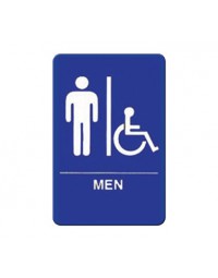 SGN-652B- "MEN/Accessible" Sign