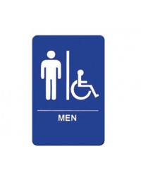 SGNB-652B- "MEN/Accessible" Sign
