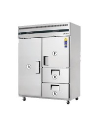 ESWQ2D2- Reach-In Dual Temperature Refrigerator/Freezer combo