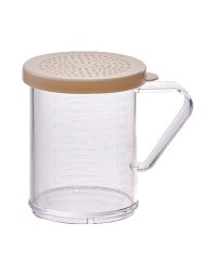 PDG-10B- 10 Oz Shaker Beige Lid