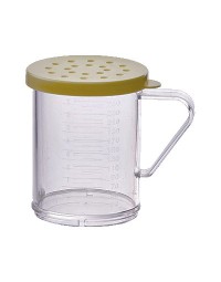 PDG-10Y- 10 Oz Shaker Yellow Lid