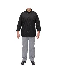 UNF-6KL- Large Chef Jacket Black