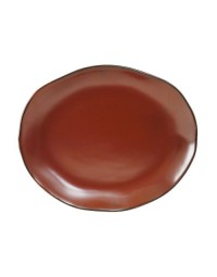 GAR-023- 13" x 11" Platter Red