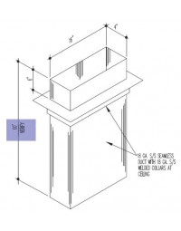 CRS Warewasher Duct