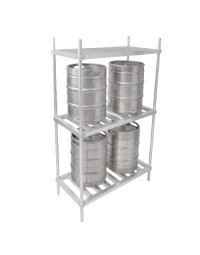 ALKR-2042-X Keg Rack 3 Shelf