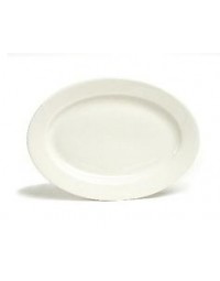 TRE-942- 15" x 11" Platter Eggshell