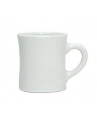 MUG COFFEE 9 OZ EGGSHELL TUXTO